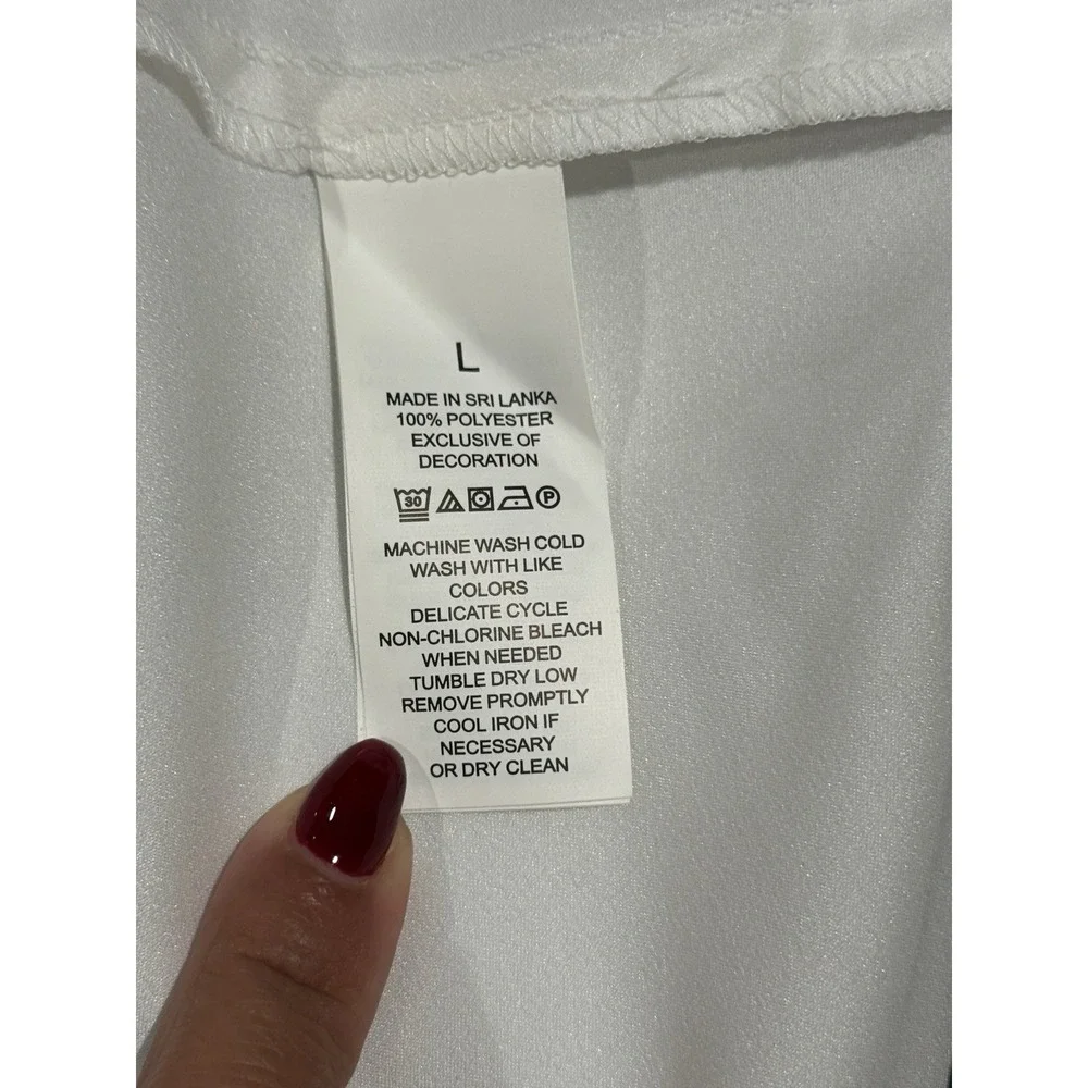 Kate Spade Dream a Little Dream White Satin Lace Racerback Chemise Size 1 ECU